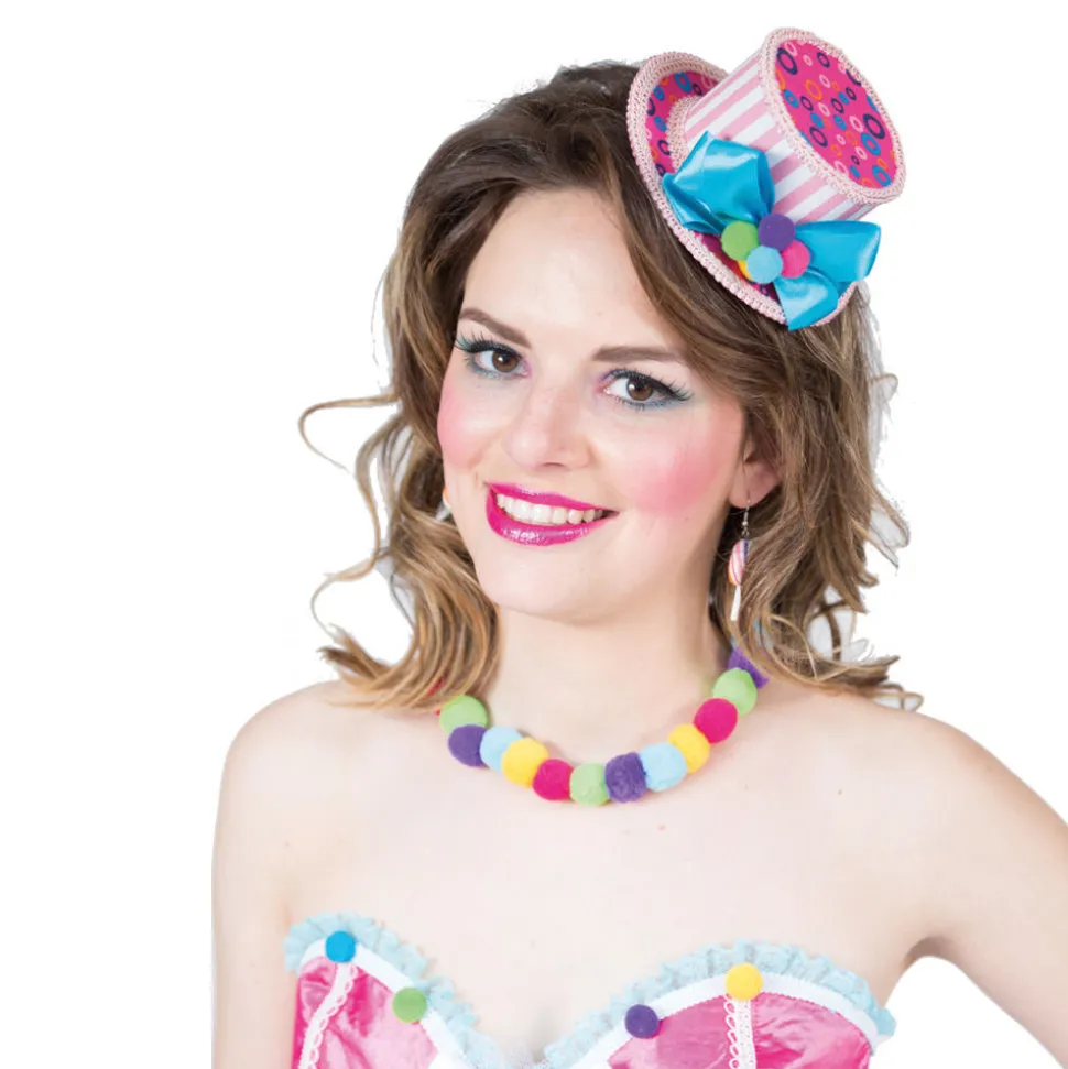 Hut Mini-Zylinder Candy, pink