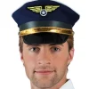 Hut Pilot, blau