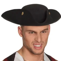 Hut Piraten Dreispitz, schwarz