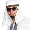 Hut Scheich Abdullah, weiß mit Goldband