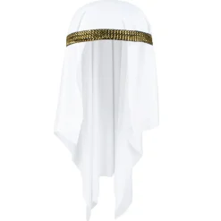 Hut Scheich Abdullah, weiß mit Goldband