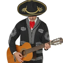 Hut schwarzer Sombrero Deluxe, ca. 50 cm