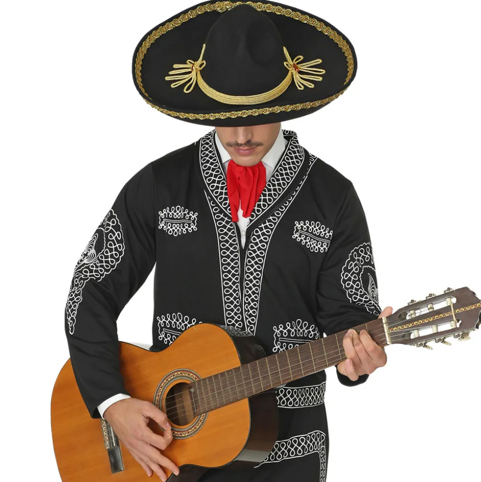 Hut schwarzer Sombrero Deluxe, ca. 50 cm
