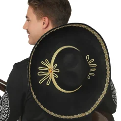 Hut schwarzer Sombrero Deluxe, ca. 50 cm