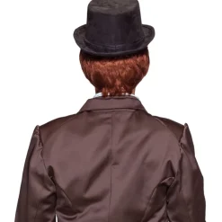 Hut Velour-Zylinder, schwarz, KW 59