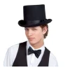 Hut Zylinder Byron Deluxe, schwarz