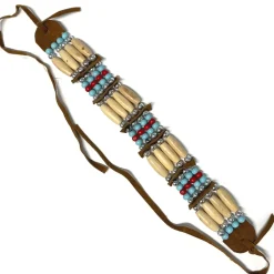 Kette / Choker Indianerin, für max. 70 cm Halsumfang