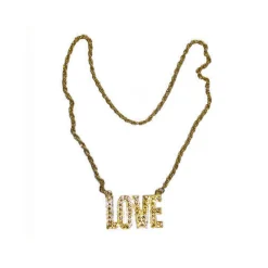 Kette LOVE, Goldfarben