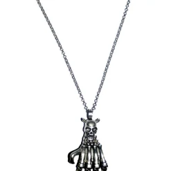 Kette Skeletthand, silber