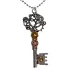 Kette Steampunk mit Schlüssel