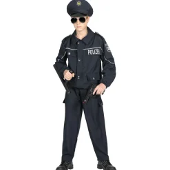 Kinder-Kostüm deutscher Polizist, Gr. 104