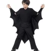 Kinder-Kostüm, Fledermaus-Umhang Einheitsgröße