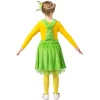 Kinder-Kostüm Kleid Grüne Wiese, grün, Gr. 104-116