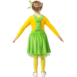 Kinder-Kostüm Kleid Grüne Wiese, grün, Gr. 104-116