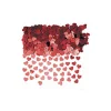Konfetti Glänzende Herzen, rot, 14 g