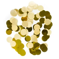 Konfetti Große goldene Punkte, 14g, 2,5cm