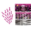 Konfetti-Kanone Sexy Penis, 10cm, pink, 3 Stück