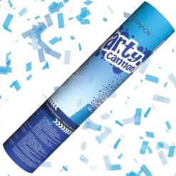 Konfetti-Shooter blauer Mix, 20 cm