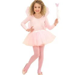 Kostüm-Set magische Fee, rosa, 3-tlg.