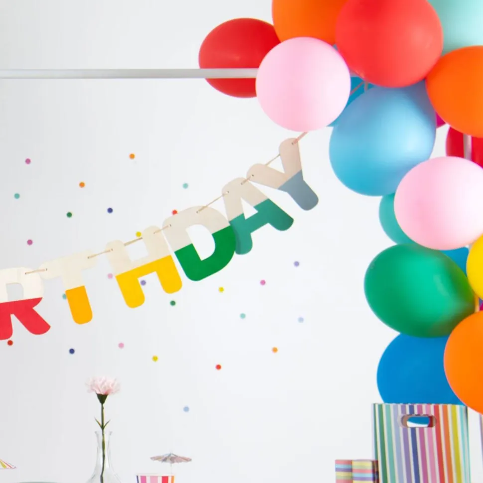 Latexballons Stripetastic, bunt sortiert, 21 cm, 25 Stück