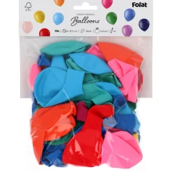Latexballons Stripetastic, bunt sortiert, 33 cm, 50 Stück