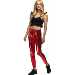 Leggings Stretch, rot, Gr. M