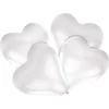 Luftballons Herzen, weiß, 30cm, 5 Stück