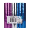 Luftschlangen 3er-Pack, metallic