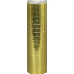 Luftschlange Standard, gold-metallic, 1 Rolle