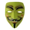 Maske Anonymous, grün