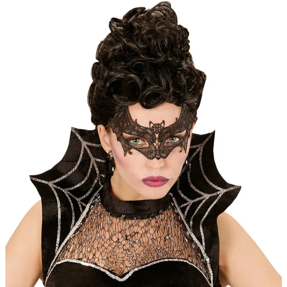 Maske Fledermaus Augenmaske aus Spitze