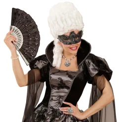 Maske Noblesse Augenmaske, silber