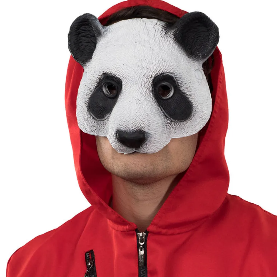 Maske Panda mit Gummiband