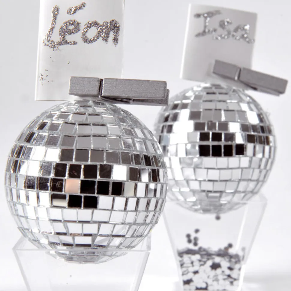 Mini-Wäscheklammern silber, 3,5 cm, 12 Stk