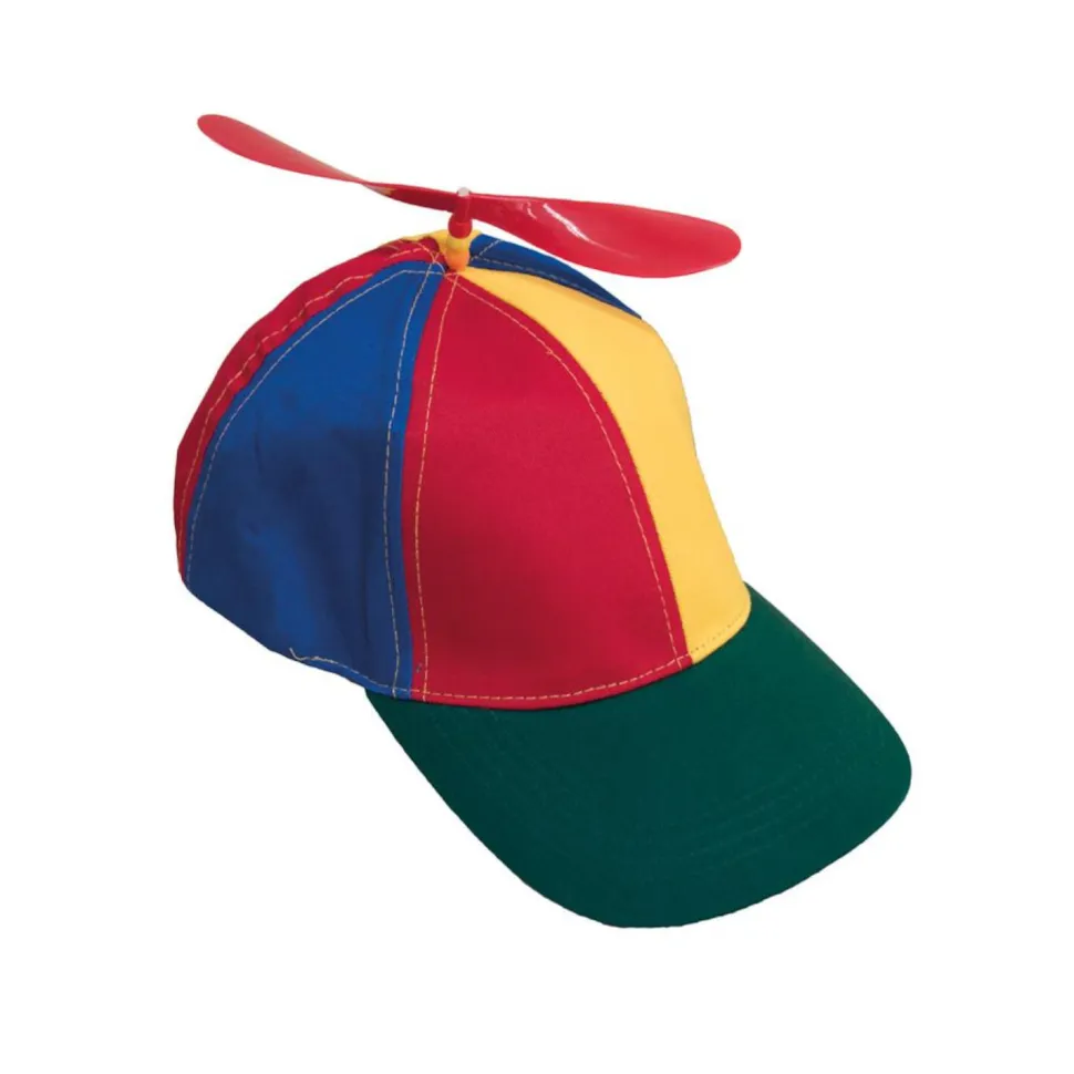 Mütze mit Propeller, bunt