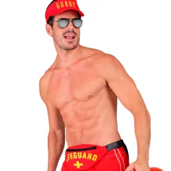 NEU Accessoire-Set Rettungsschwimmer / Lifeguard, Schirmmütze und Bauchtasche