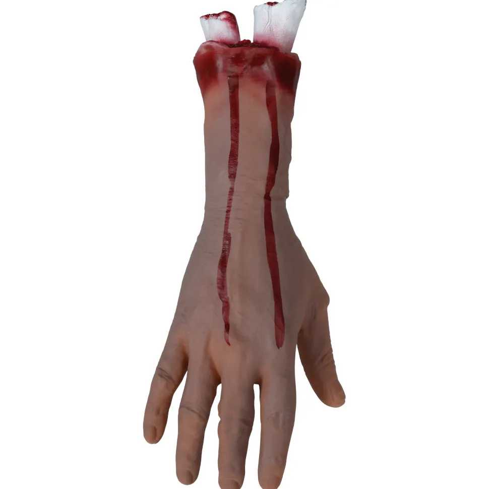 NEU Amputierte Hand mit Blutspuren aus Latex, ca. 31cm