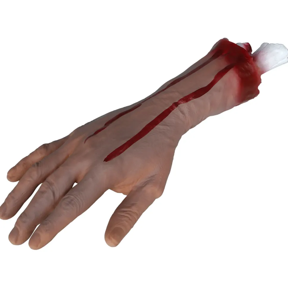 NEU Amputierte Hand mit Blutspuren aus Latex, ca. 31cm