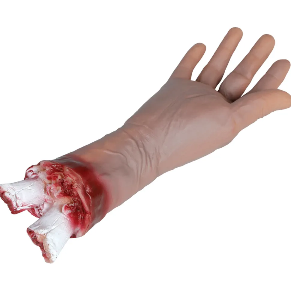 NEU Amputierte Hand mit Blutspuren aus Latex, ca. 31cm