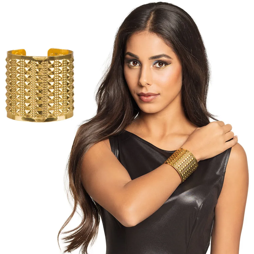 NEU Armreif Mittelalter, breit gold