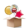 NEU Ballongrüße Allzeit gute Fahrt, 3 Ballons