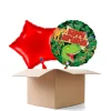 NEU Ballongrüße Dinosaurier Birthday, 35cm, 2 Ballons
