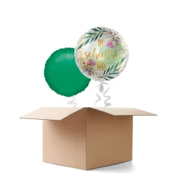 NEU Ballongrüße Du schaffst das, 2 Ballons