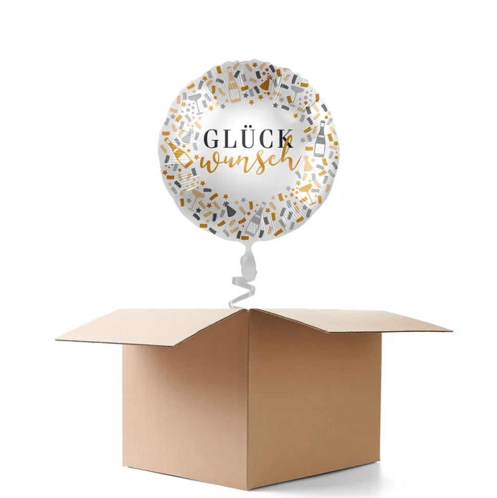 NEU Ballongrüße Glückwunsch, 1 Ballon