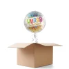NEU Ballongrüße Hurra Schulkind, 1 Ballon