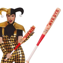 NEU Baseball-Schläger Halloween, mit buntem Aufdruck, ca. 73cm