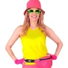 NEU Bauchtasche / Gürteltasche mit Pailletten, Neon-Pink