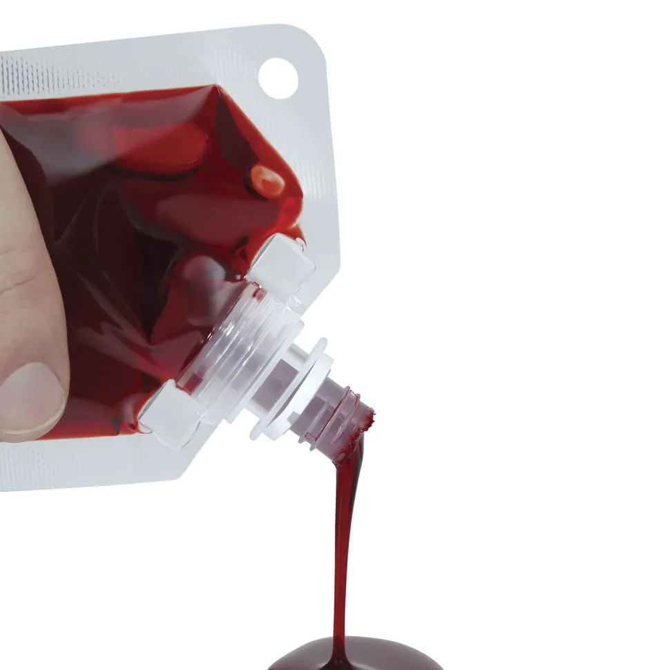 NEU Beutel Kunstblut Emergency Blood, 30ml