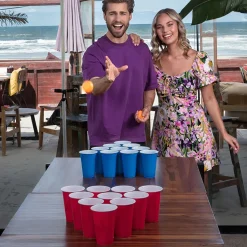 NEU Bierpong Set mit 22 Bechern und 4 Bällen