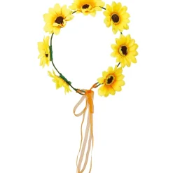 NEU Blumenkranz mit gelben Margeriten